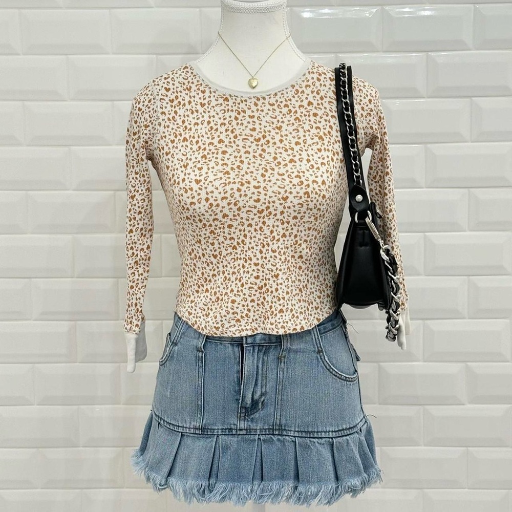 Old Navy Leopard Print Babytee